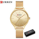 CURREN Hot Fashion Simple Style New Ladies Bracelet Watches Women Dress Wristwatch Quartz Female Clock Gifts relogios feminino