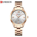CURREN Relógio Feminino Elegante Minimalista