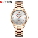 CURREN Relógio Feminino Elegante Minimalista