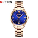 CURREN Relógio Feminino Elegante Minimalista
