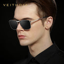 Óculos de Sol Polarizado Veithdia V2462 Classic Rectangle UV400