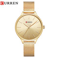 CURREN Hot Fashion Simple Style New Ladies Bracelet Watches Women Dress Wristwatch Quartz Female Clock Gifts relogios feminino