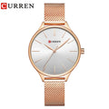 CURREN Hot Fashion Simple Style New Ladies Bracelet Watches Women Dress Wristwatch Quartz Female Clock Gifts relogios feminino
