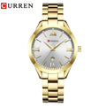 CURREN Relógio Feminino Elegante Minimalista