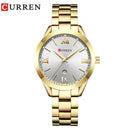 CURREN Relógio Feminino Elegante Minimalista
