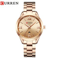 CURREN Relógio Feminino Elegante Minimalista