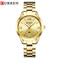 CURREN Relógio Feminino Elegante Minimalista