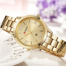CURREN Relógio Feminino Elegante Minimalista