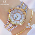 Diamond Women Watch Luxury Brand 2025 Rhinestone Elegant Ladies Watches Rose Gold Clock Wrist Watches For Women relogio feminino
