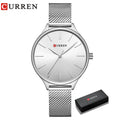 CURREN Hot Fashion Simple Style New Ladies Bracelet Watches Women Dress Wristwatch Quartz Female Clock Gifts relogios feminino