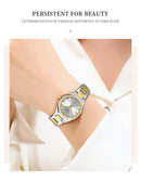 CURREN Relógio Feminino Elegante