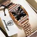 POEDAGAR Relógio Feminino Elegante Design Exclusivo