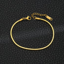 PULSEIRA EM AÇO INOX COM ELOS TIPO COBRA – ESSENTIAL LINK