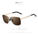 Óculos de Sol Polarizado Veithdia V2462 Classic Rectangle UV400