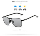 Óculos de Sol Polarizado Veithdia V2462 Classic Rectangle UV400