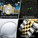Relógio Masculino Auron Steel Flow POEDAGAR Classic Luxury
