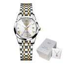 LIGE Elegant Ultrathin Nordic Simple Style Quartz Movement Women's Wristwatch Fashion Stainless Steel Bracelet Belt Woman Watch