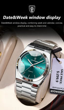 Relógio Masculino Nova Steel Minimal POEDAGAR Luxo