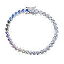 PULSEIRA TENNIS EM ZIRCÔNIA – GOLD CLASSIC