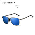 Óculos de Sol Polarizado Veithdia V2462 Classic Rectangle UV400