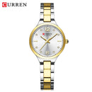 CURREN Relógio Feminino Elegante Minimalista
