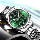 FNGEEN Luxury Quartz Watch Women Elegant Stainless Steel Watch Luminous Waterproof Date Wristwatch Ladies Dress Watch  Ms4006