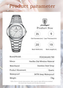 Relógio Masculino Squareline Pure Steel POEDAGAR