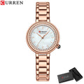 CURREN Relógio Feminino Luxo Minimalista