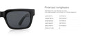 Óculos de Sol Polarizado ZENOTTIC Urban Drive Rectangle UV400