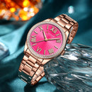 Relógio Feminino Curren Fashion Casual LUXO