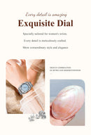 POEDAGAR Relógio Feminino Elegante Retangular Luminoso luxo