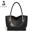 BOLSA BUCKET EM COURO ELEGANCE