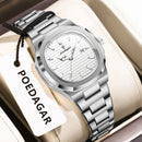 Relógio Masculino Squareline Pure Steel POEDAGAR