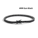 PULSEIRA ELOS EM PRATA  COM ZIRCÔNIA – LOCK EDITION