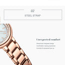 CURREN Relógio Feminino Luxo Minimalista