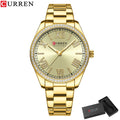 Relógio Feminino Curren Fashion Casual LUXO