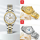 OLEVS Relógio Feminino Luxo Esportivo Elegante