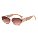 Óculos de Sol Unissex MERCELYN Solar Oval UV – Estilo Fashion &amp; Proteção Total