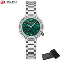 CURREN Relógio Feminino Luxo Minimalista
