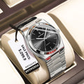 Relógio Masculino Nova Steel Minimal POEDAGAR Luxo