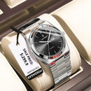 Relógio Masculino Nova Steel Minimal POEDAGAR Luxo