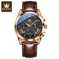 Relógio OLEVS — UrbanChrono LeatherSport