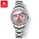 OLEVS Relógio Feminino Luxo Elegante Luminoso