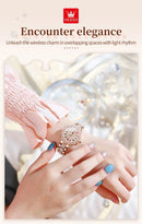 OLEVS Relógio Feminino Luxo Elegance Romano