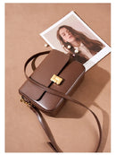BOLSA DE COURO LUMINA SQUARE