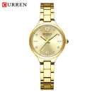 CURREN Relógio Feminino Elegante Minimalista