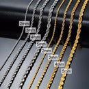 COLAR CORRENTE TORCIDA INOX PRIME