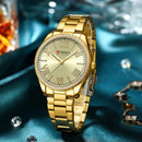 Relógio Feminino Curren Fashion Casual LUXO