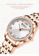 CURREN Relógio Feminino Elegance Premium