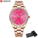 Relógio Feminino Curren Fashion Casual LUXO